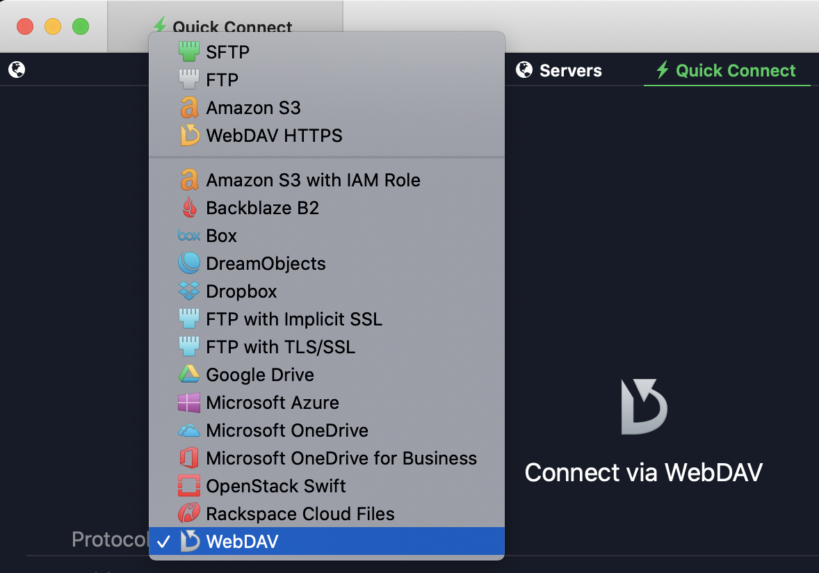 What is DAV Storage for WordPress Sites? XCloner